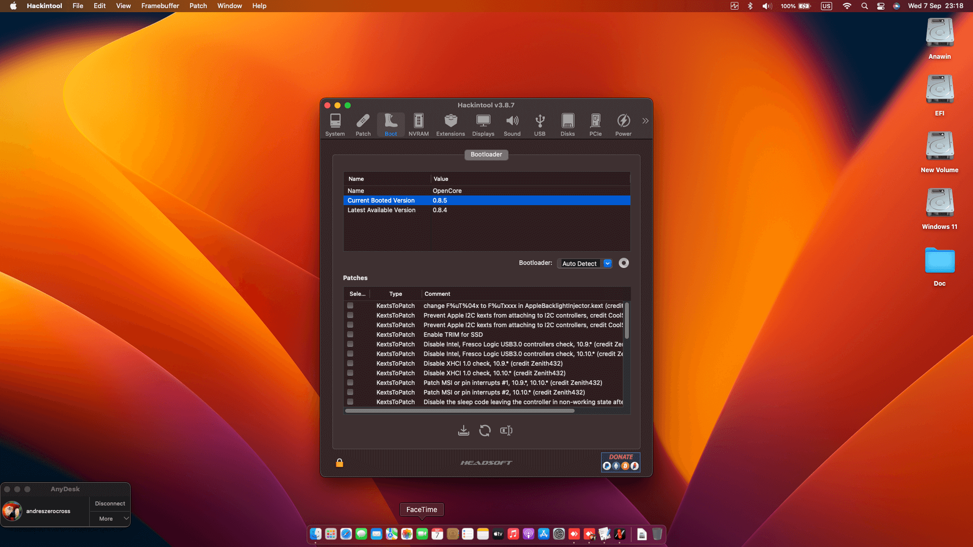 Acer Nitro 5 AN515 55 517N 2nd [CometLake   Intel UHD 630 + I2C]   OpenCore 8